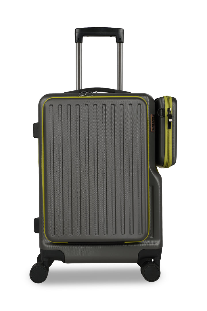 LOUIS POLO Aero Smart 20" Cabin Trolley with Front Laptop Compartment