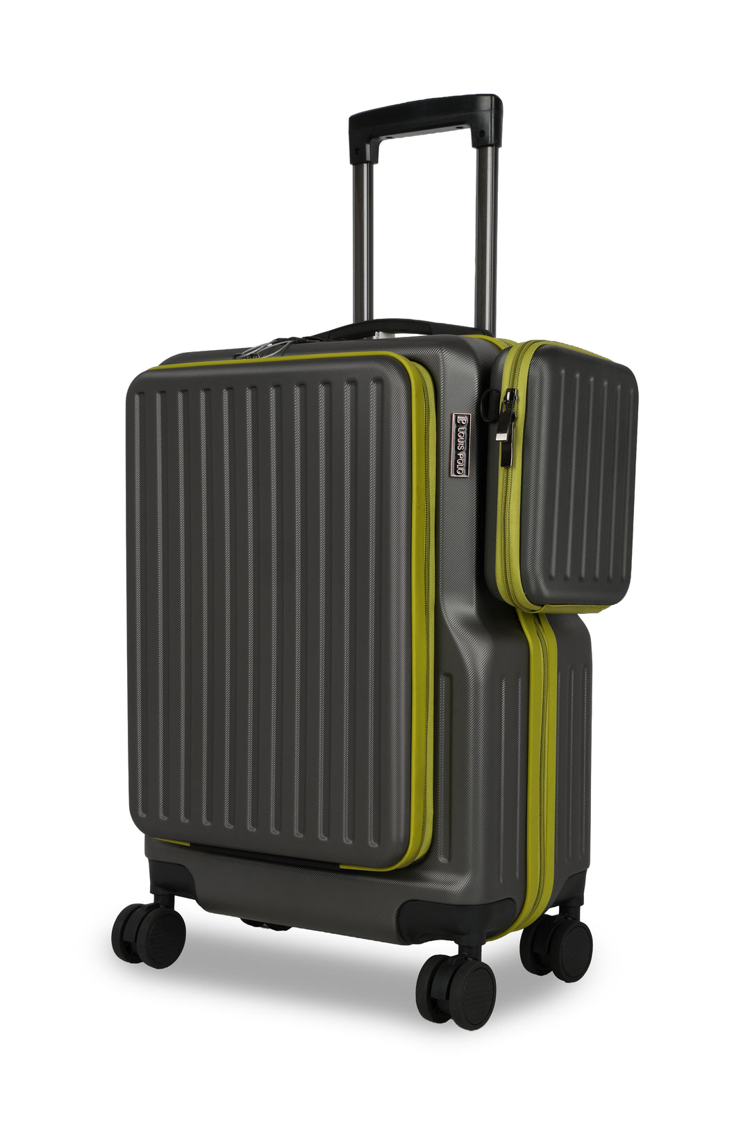 LOUIS POLO Aero Smart 20" Cabin Trolley with Front Laptop Compartment