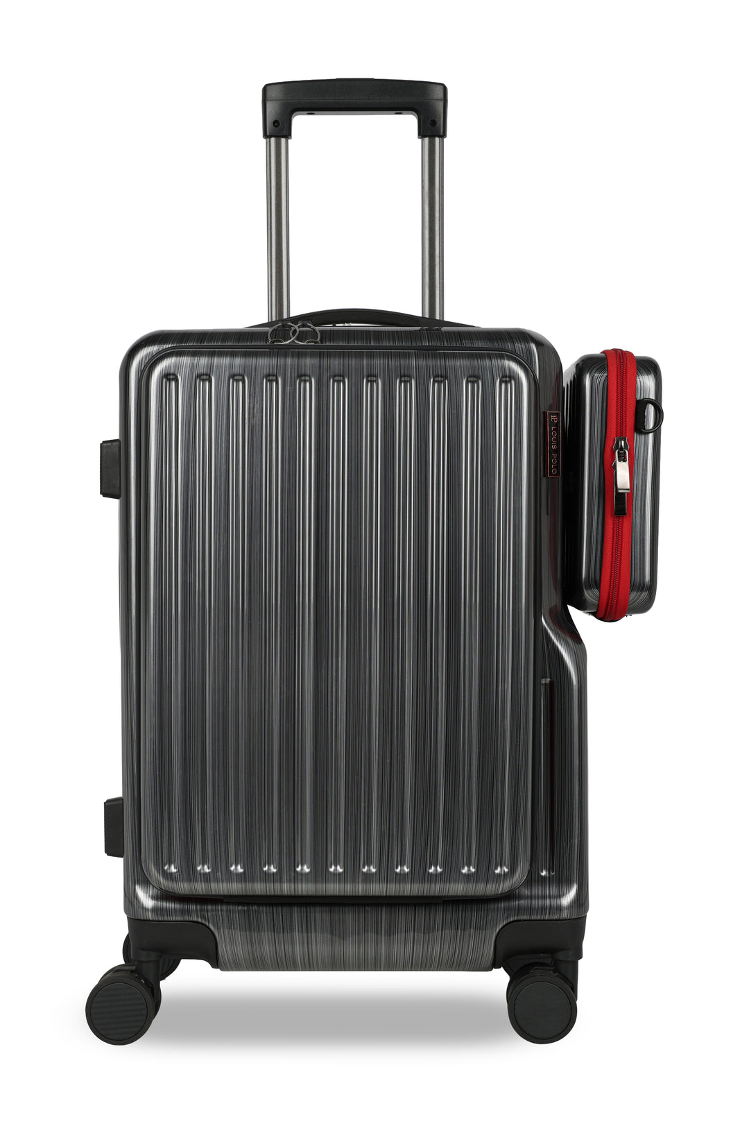 LOUIS POLO Aero Smart 20" Cabin Trolley with Front Laptop Compartment