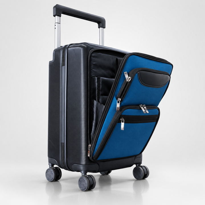 LOUIS POLO TechPort 20 Front Laptop Hard-Shell Cabin Suitcase
