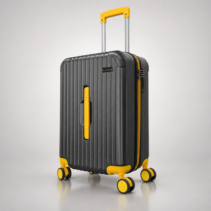 LOUIS POLO VectorEdge 20" Hard-Shell Carry-On Suitcase