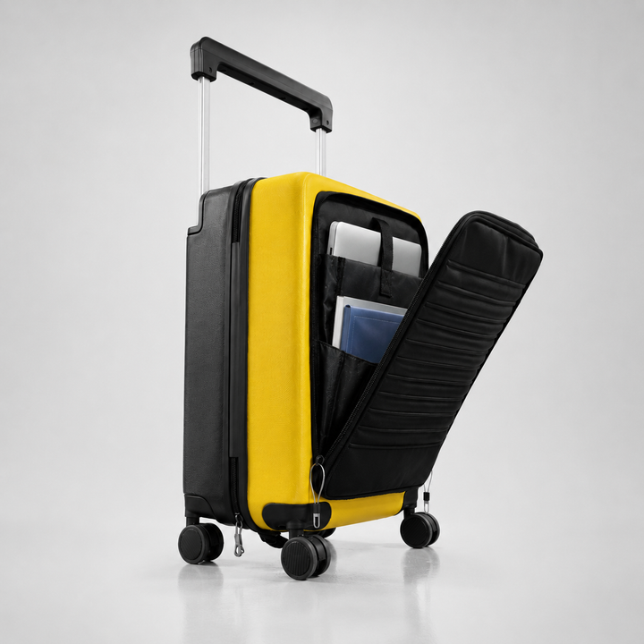 LOUIS POLO AeroDesk 20 Front Laptop Hard-Shell Cabin Suitcase