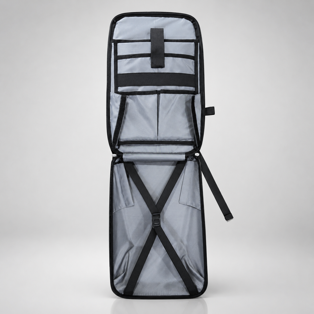 LOUIS POLO UrbanShell Hybrid Hard-Shell Laptop Backpack