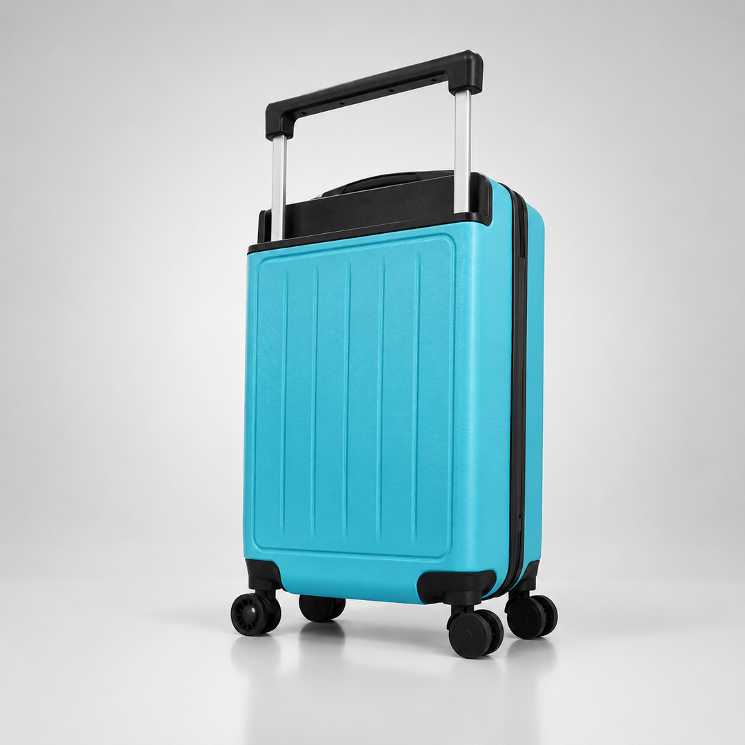 LOUIS POLO WideTrack Hard-Shell Carry-On Suitcase