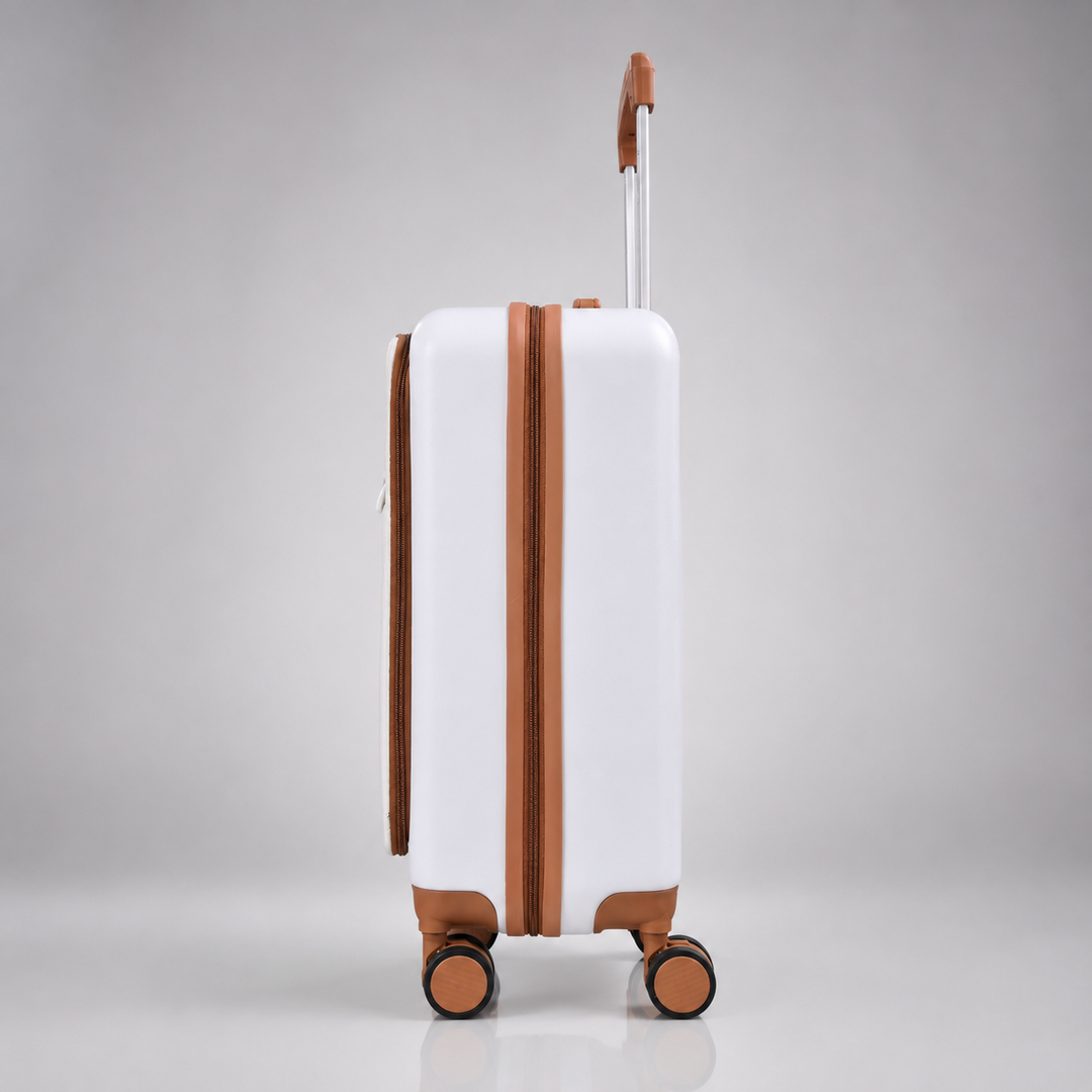 LOUIS POLO PortEase 20-Inch Front-Access Cabin Suitcase