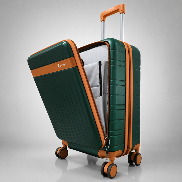 LOUIS POLO AeroAccess 20-Inch Laptop Cabin Suitcase
