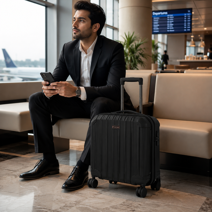 LOUIS POLO The Attaché™ 17-Inch Overnighter Cabin Trolley