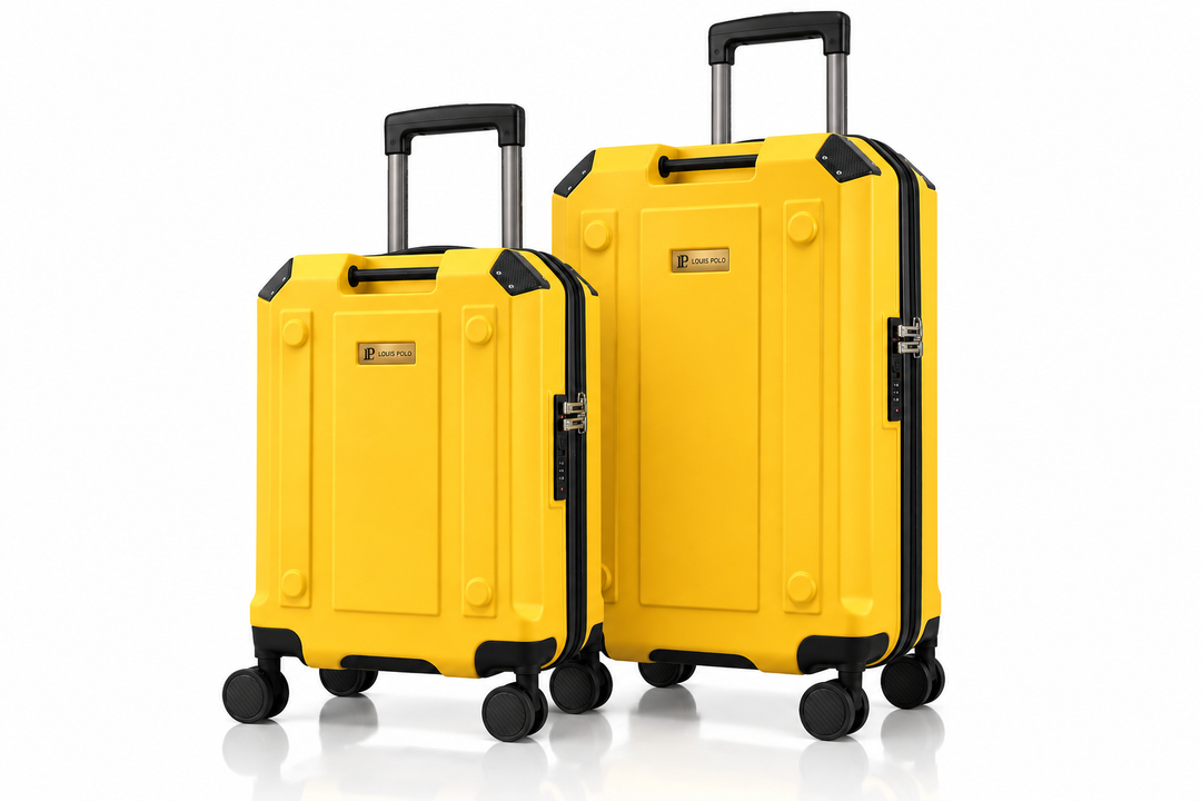 LOUIS POLO TitanVault Hard-Shell Spinner Trolley Set of 2
