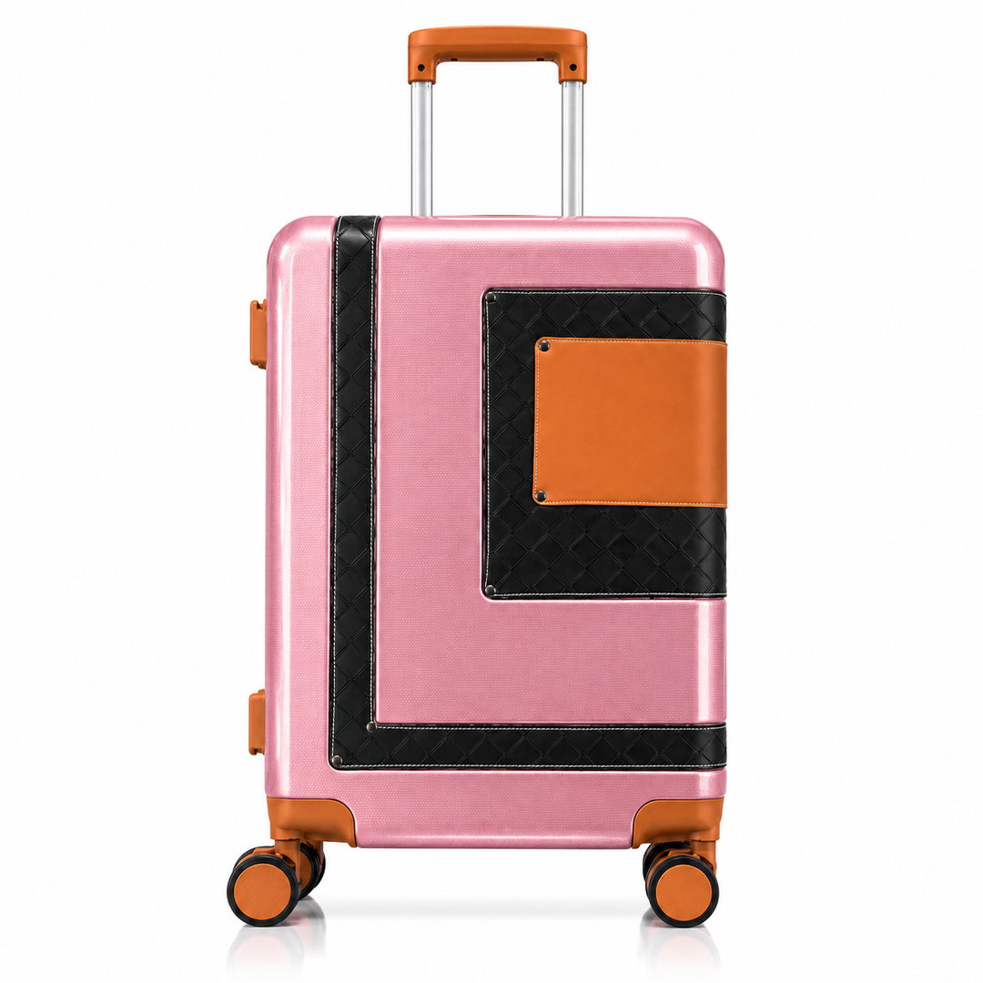 LOUIS POLO WeaveFrame 20-Inch Cabin Suitcase