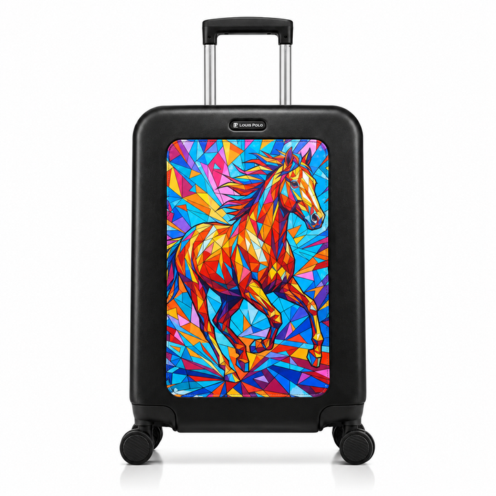 LOUIS POLO Popshell v2 20-Inch Hard-Shell Trolley Suitcase