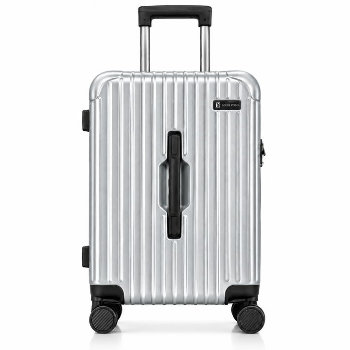 LOUIS POLO VectorEdge 20" Hard-Shell Carry-On Suitcase