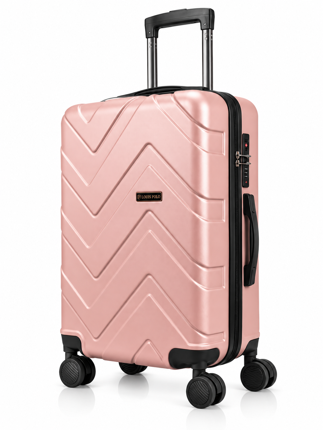 LOUIS POLO Aero V 20" V-Pattern ABS Hard-Shell Cabin Trolley