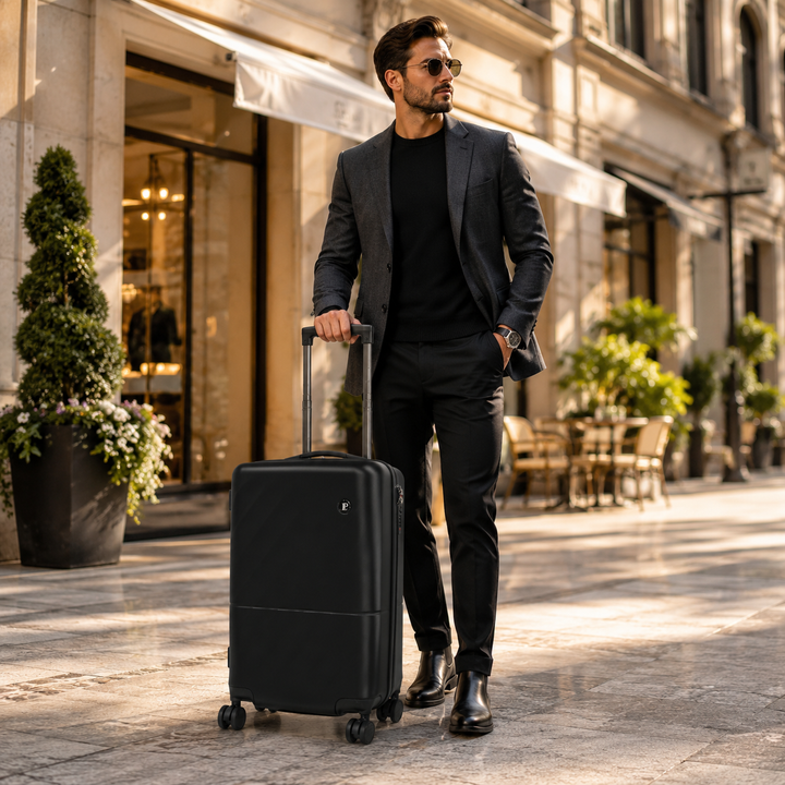 LOUIS POLO SoftSquare 20-Inch Cabin Trolley