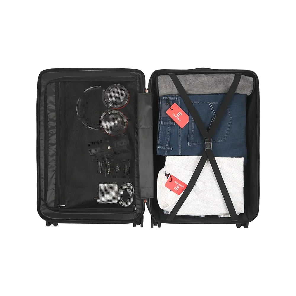 LOUIS POLO SkyTrail 24" Hard-Shell Trolley
