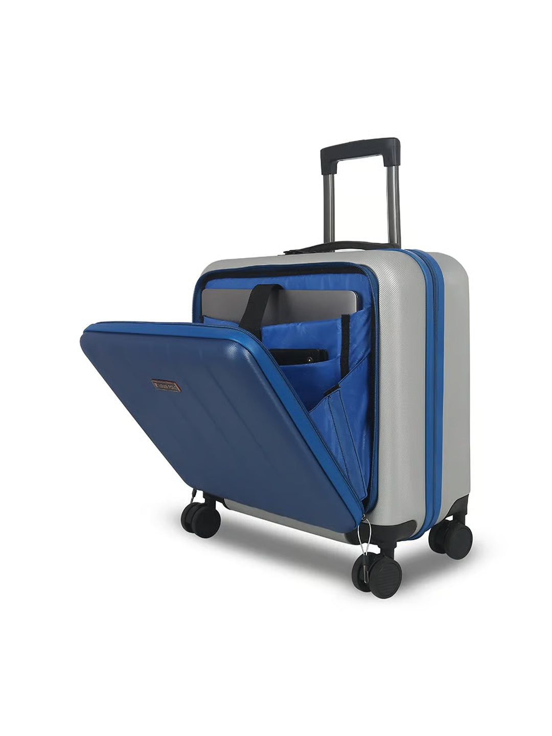 LOUIS POLO SwiftGate™ 17-Inch Overnighter Front-Access Business Travel Trolley