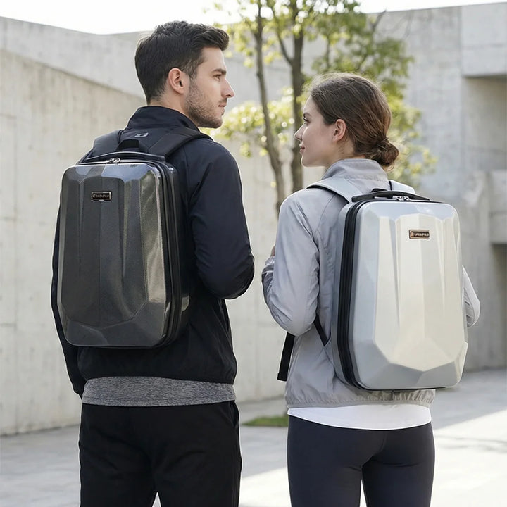 LOUIS POLO ArmorPack Full Hard-Shell Laptop Backpack