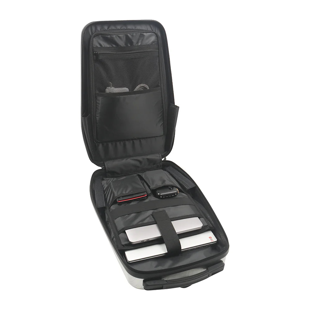LOUIS POLO ArmorPack Full Hard-Shell Laptop Backpack