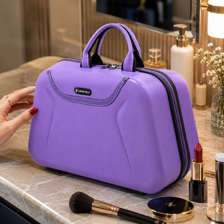 LOUIS POLO Aurashell hard-shell vanity case product view