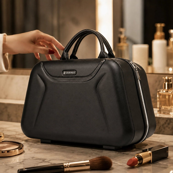 LOUIS POLO Aurashell hard-shell vanity case product view