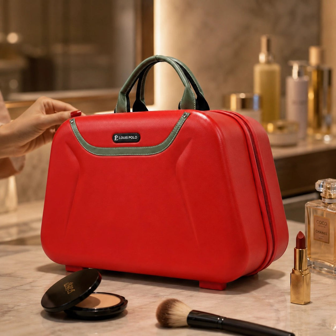 LOUIS POLO Aurashell hard-shell vanity case product view