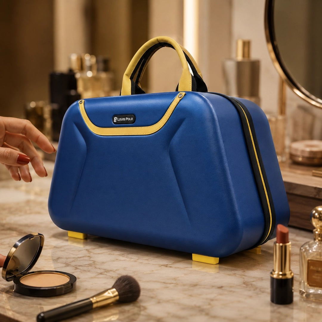 LOUIS POLO Aurashell hard-shell vanity case product view