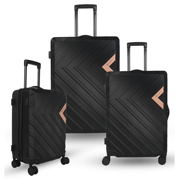 LOUIS POLO VeeZoom Hard-Shell Trolley Set of 3 – 20" + 24" + 28"