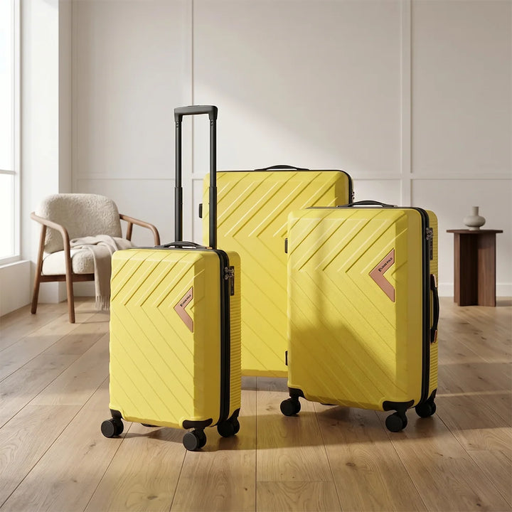 LOUIS POLO VeeZoom Hard-Shell Trolley Set of 3 – 20" + 24" + 28"