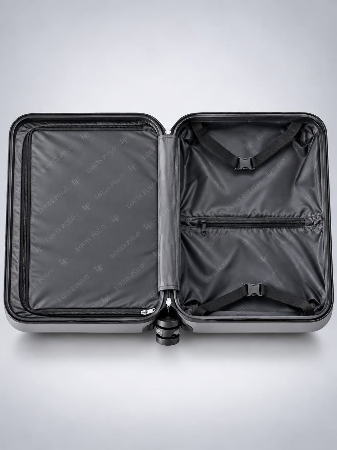 LOUIS POLO SwiftGate™ 17-Inch Overnighter Front-Access Business Travel Trolley