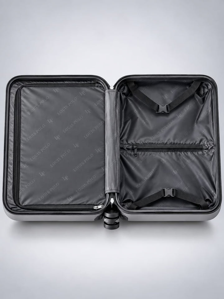 LOUIS POLO SwiftGate™ 17-Inch Overnighter Front-Access Business Travel Trolley