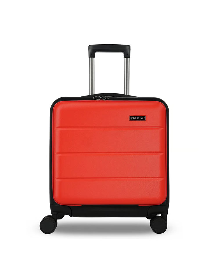 LOUIS POLO SwiftGate™ 17-Inch Overnighter Front-Access Business Travel Trolley