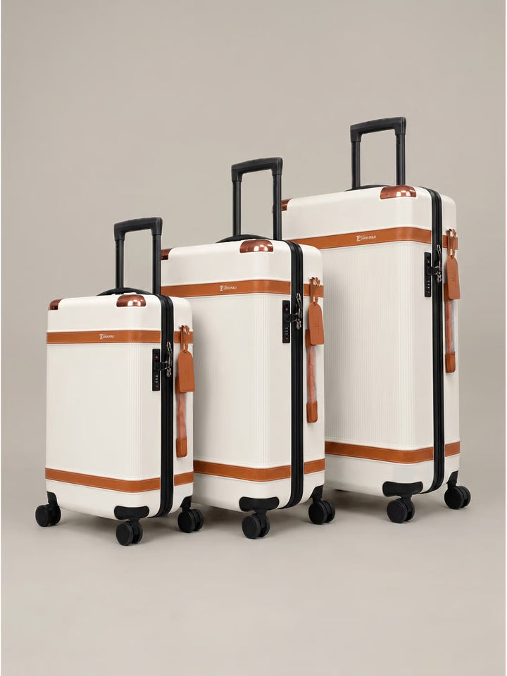 LOUIS POLO StrataLux Hard-Shell Trolley Set of 3