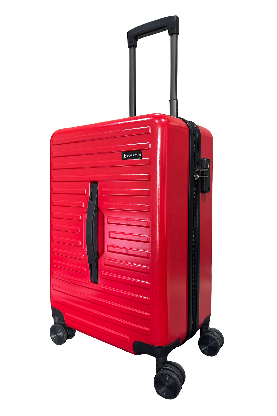 LOUIS POLO VectorEdge 20" Hard-Shell Carry-On Suitcase
